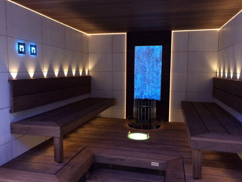eclairage pour sauna