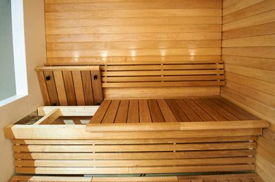 Banquettes de sauna